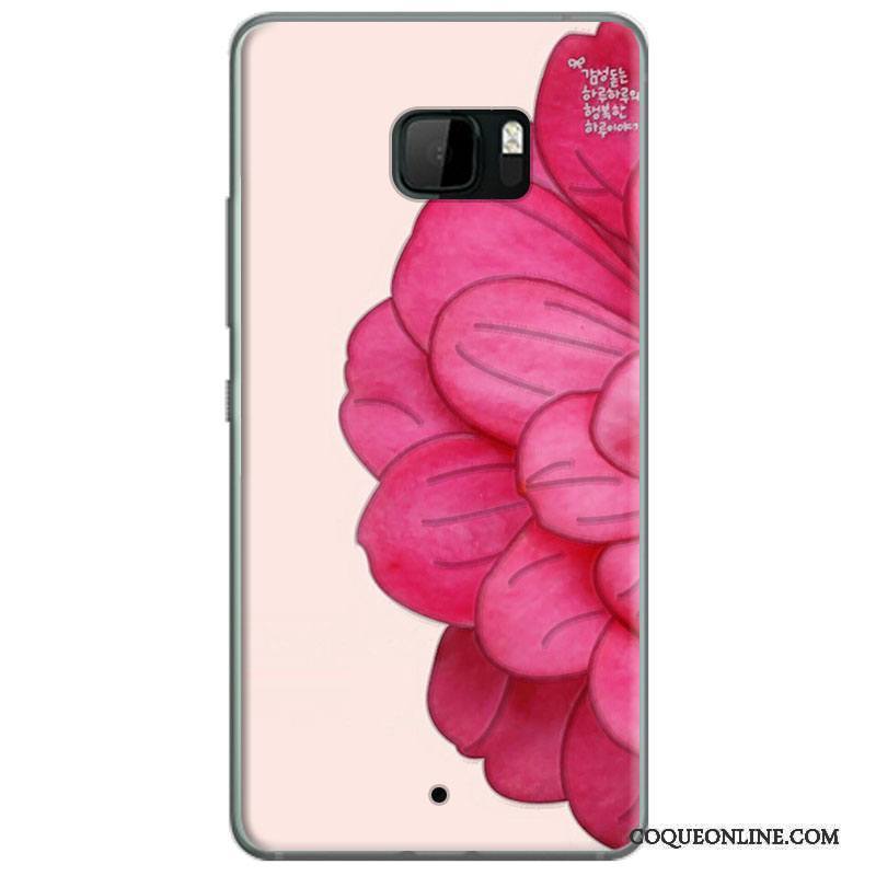 Htc U Ultra Multicolore Étui Dessin Animé Protection Coque De Téléphone Fluide Doux Incassable