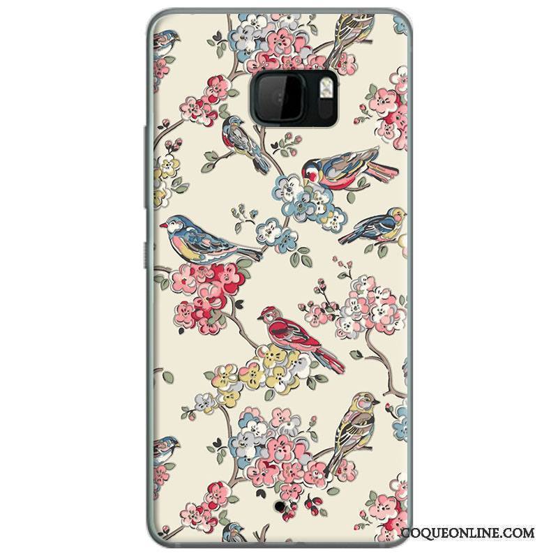 Htc U Ultra Multicolore Étui Dessin Animé Protection Coque De Téléphone Fluide Doux Incassable