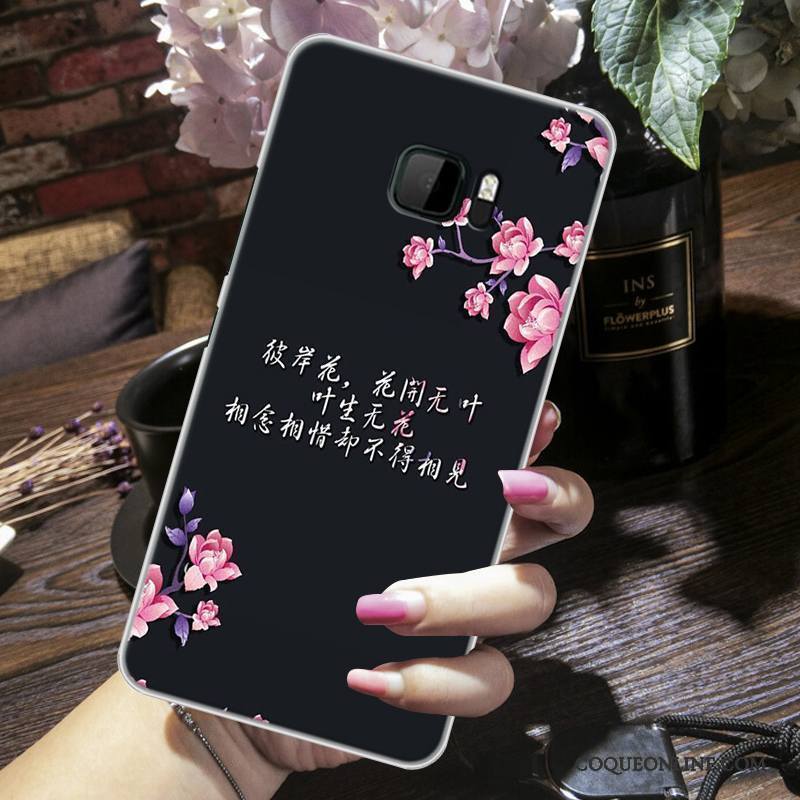 Htc U Ultra Silicone Créatif Gris Incassable Tout Compris Mode Coque De Téléphone