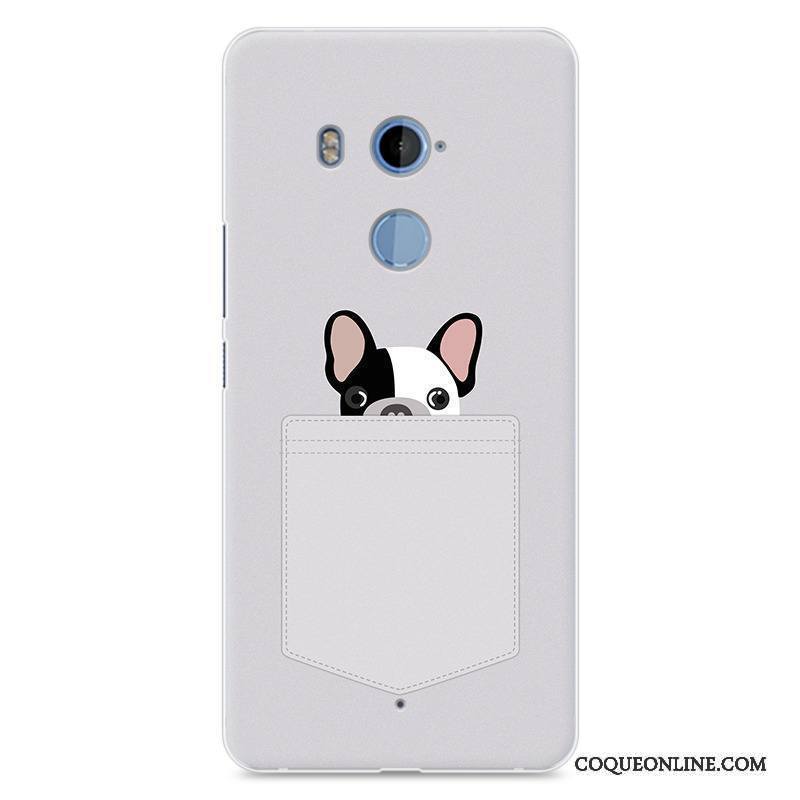 Htc U11+ Coque De Téléphone Étui Personnalité Silicone Fluide Doux Incassable Créatif