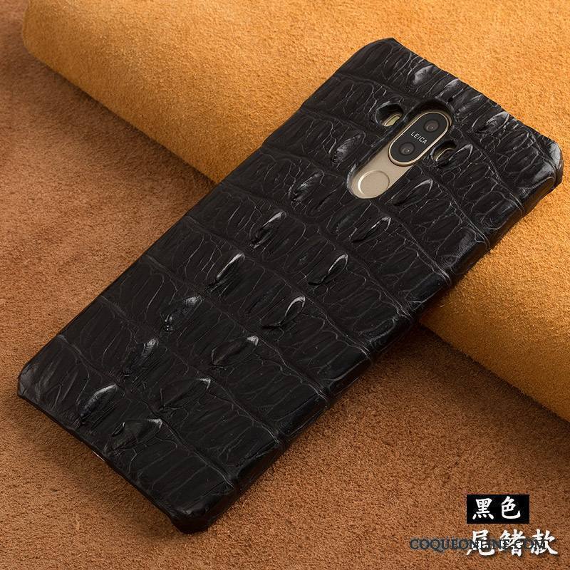 Htc U11 Coque Naturel Personnalisé Crocodile Bleu Incassable Cuir Véritable Luxe