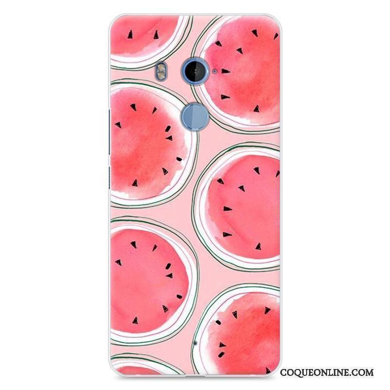 Htc U11+ Coque Peinture Protection Dessin Animé Créatif Silicone Étui Incassable