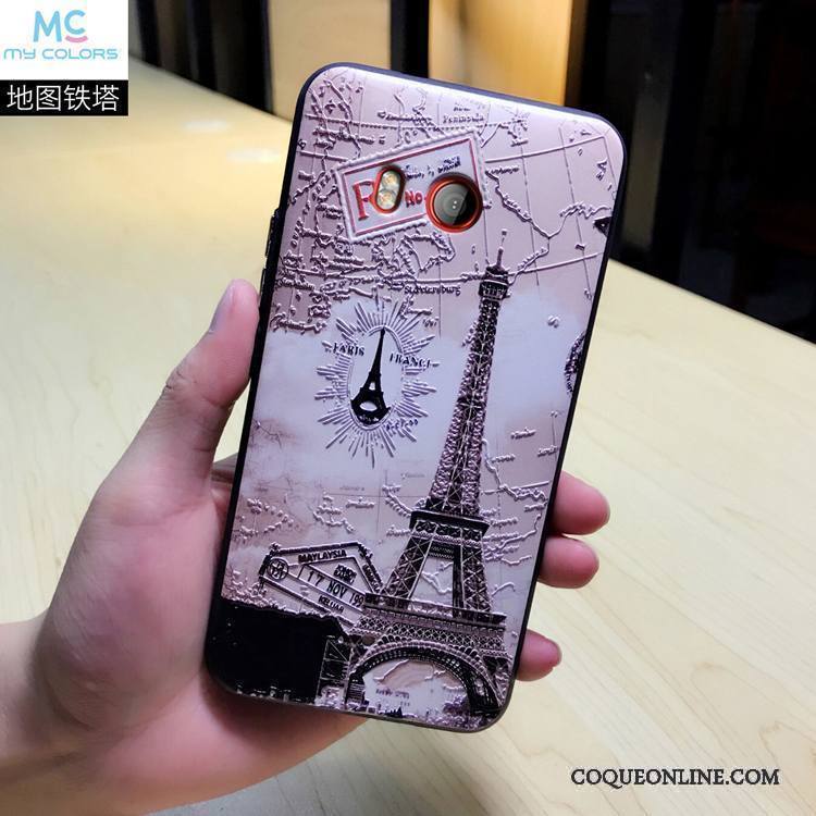 Htc U11 Coque Protection Fluide Doux Tout Compris Étui Chat Incassable Charmant