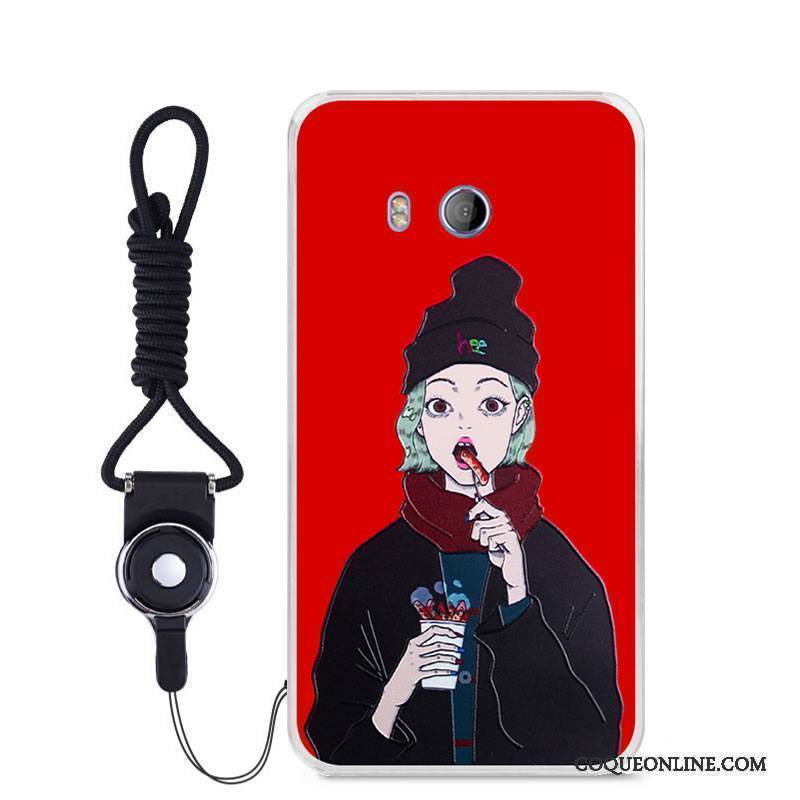 Htc U11 Coque Tout Compris Étui Silicone Dessin Animé Nouveau Tendance Incassable