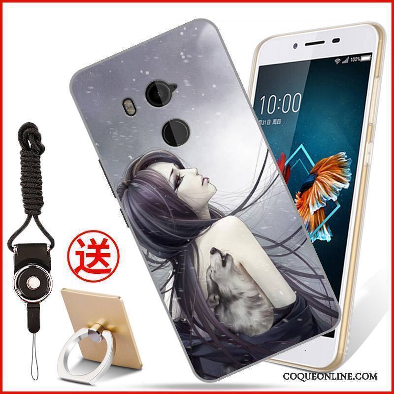 Htc U11+ Coque Étui Dessin Animé Incassable Protection De Téléphone Fluide Doux