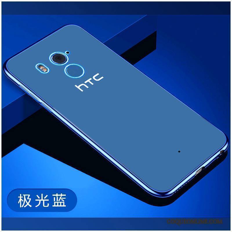 Htc U11+ Silicone Incassable Fluide Doux Coque De Téléphone Étui Rouge Protection