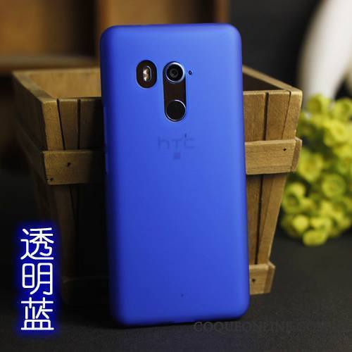 Htc U11+ Très Mince Fluide Doux Silicone Coque De Téléphone Tout Compris Incassable Délavé En Daim