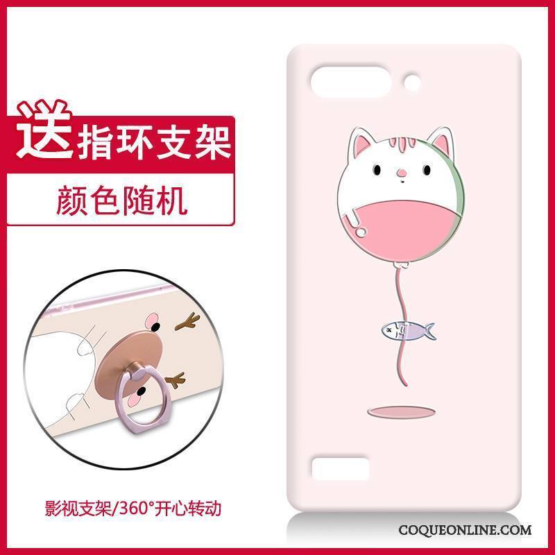 Huawei Ascend G6 Rose Étui Coque Gaufrage De Téléphone Tendance Incassable