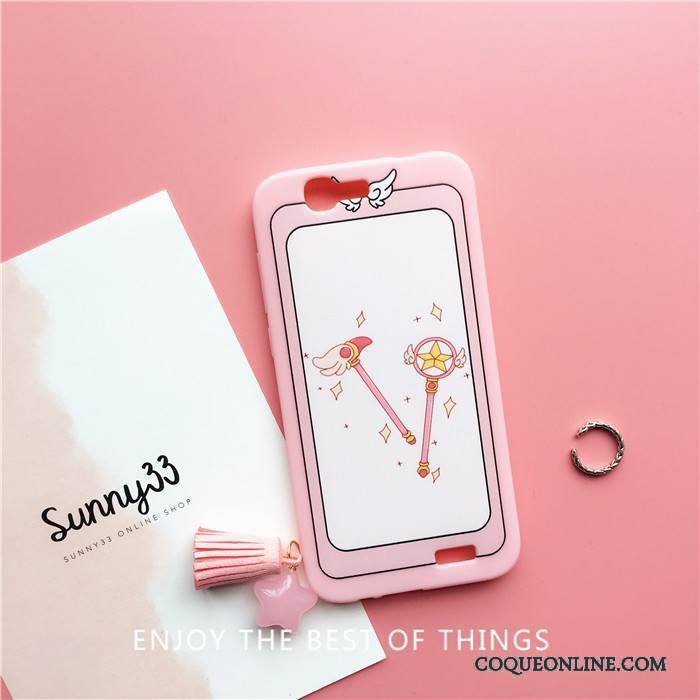 Huawei Ascend G7 Coque Fluide Doux Incassable De Téléphone Silicone Chat Rose