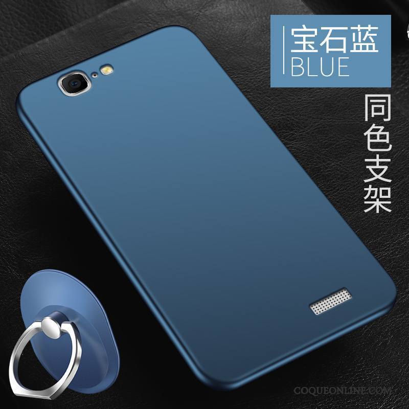 Huawei Ascend G7 Coque Simple Jaune Silicone Protection Tendance Étui Délavé En Daim