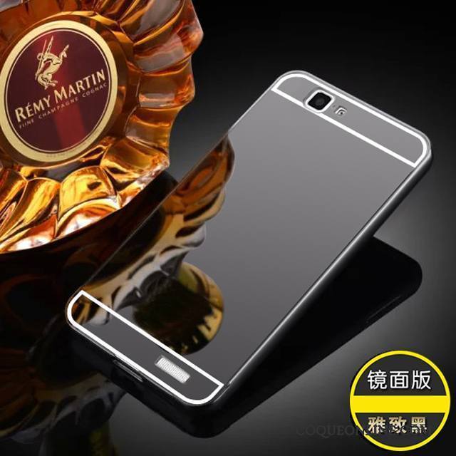 Huawei Ascend G7 Difficile Étui Incassable Couvercle Arrière Coque Rose Tendance