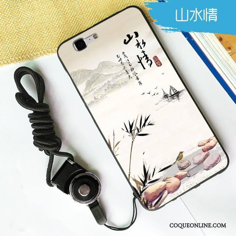Huawei Ascend G7 Fluide Doux Silicone Blanc Tendance Incassable Coque De Téléphone Noir