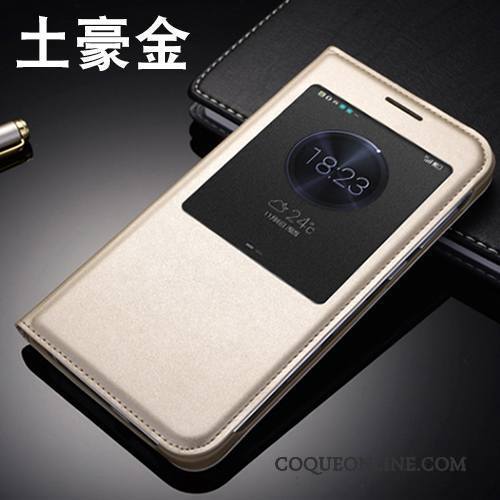 Huawei Ascend G7 Gris Téléphone Portable Coque De Téléphone Incassable Étui En Cuir Protection Housse