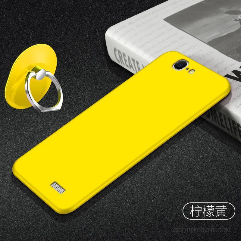 Huawei Ascend G7 Protection Téléphone Portable Étui Incassable Fluide Doux Simple Coque De Téléphone