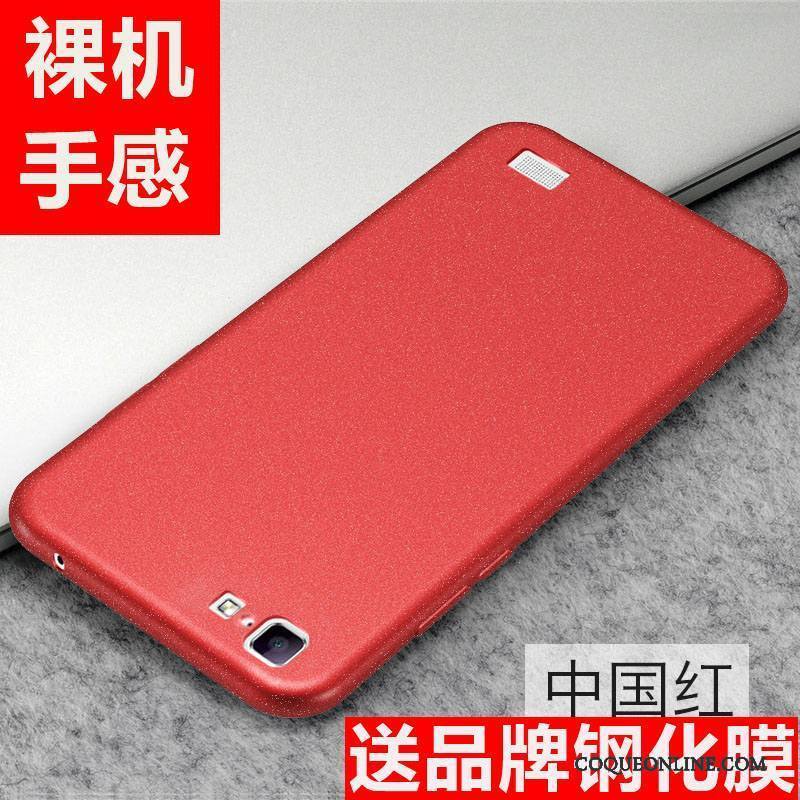 Huawei Ascend G7 Tout Compris Coque Délavé En Daim Étui De Téléphone Silicone Protection