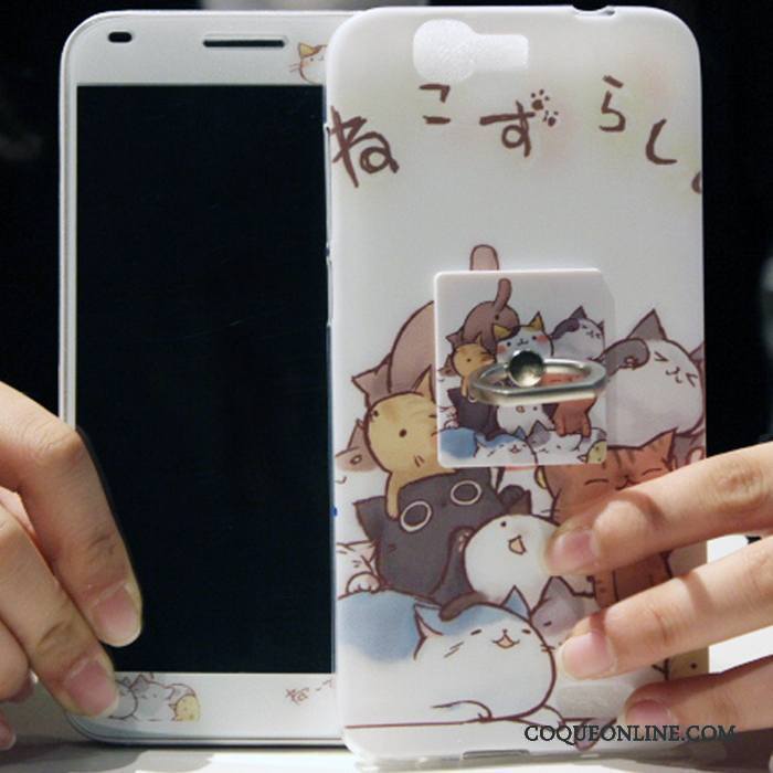 Huawei Ascend G7 Étui Silicone Incassable Dessin Animé Coque De Téléphone Protection