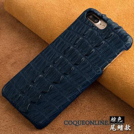 Huawei Ascend Mate 7 Bleu Coque De Téléphone Protection Crocodile Difficile Personnalisé Couvercle Arrière