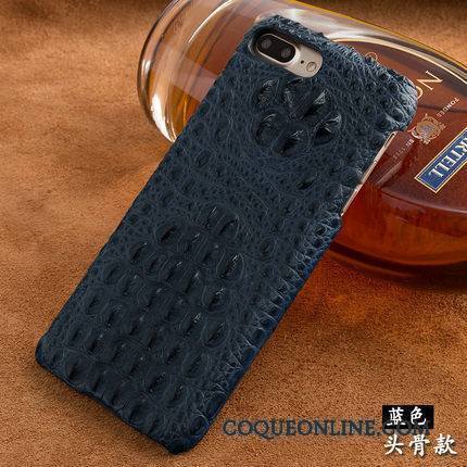 Huawei Ascend Mate 7 Bleu Coque De Téléphone Protection Crocodile Difficile Personnalisé Couvercle Arrière