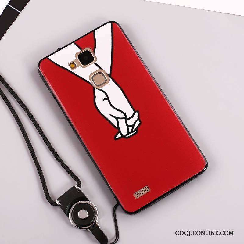 Huawei Ascend Mate 7 Coque De Téléphone Incassable Tout Compris Blanc Étui Tendance