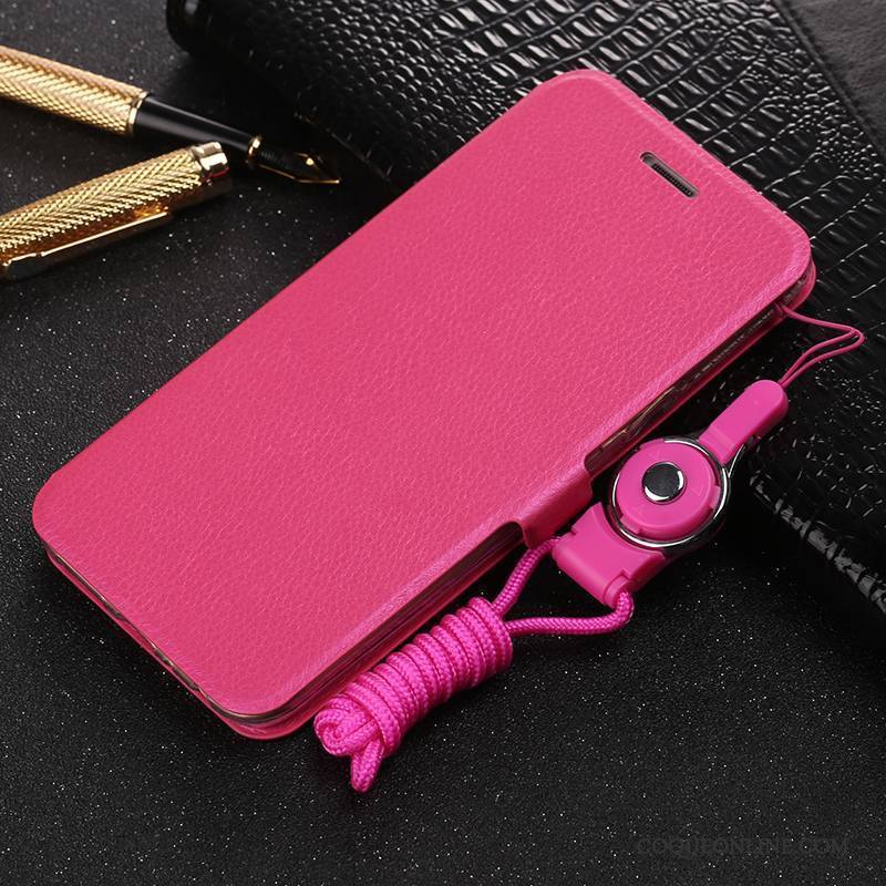 Huawei Ascend Mate 7 Ornements Suspendus Étui En Cuir Incassable Violet Clamshell Silicone Coque De Téléphone