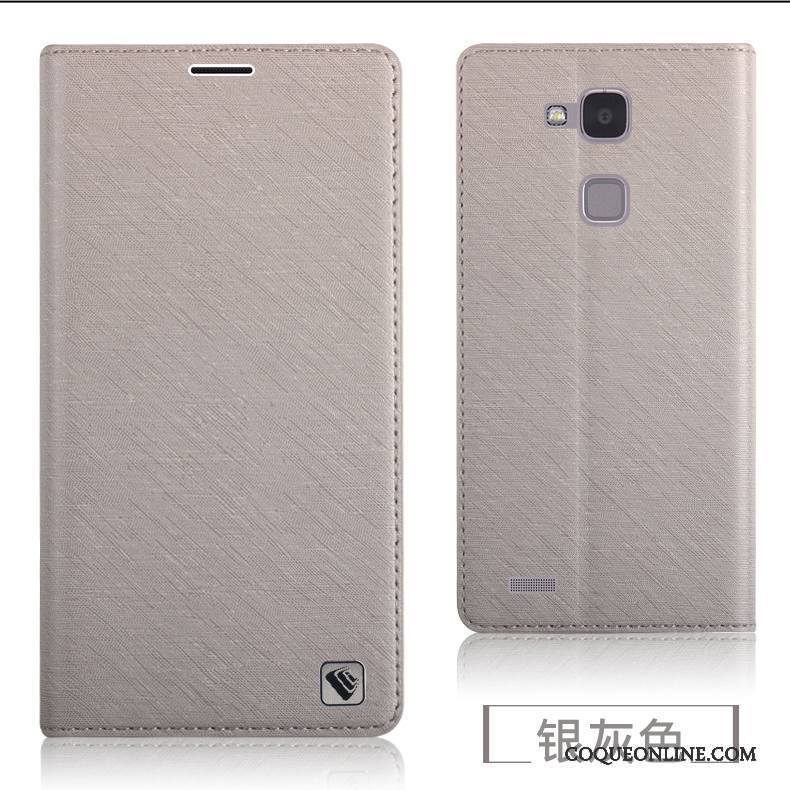 Huawei Ascend Mate 7 Silicone Coque Tout Compris Étui En Cuir De Téléphone Fluide Doux Protection