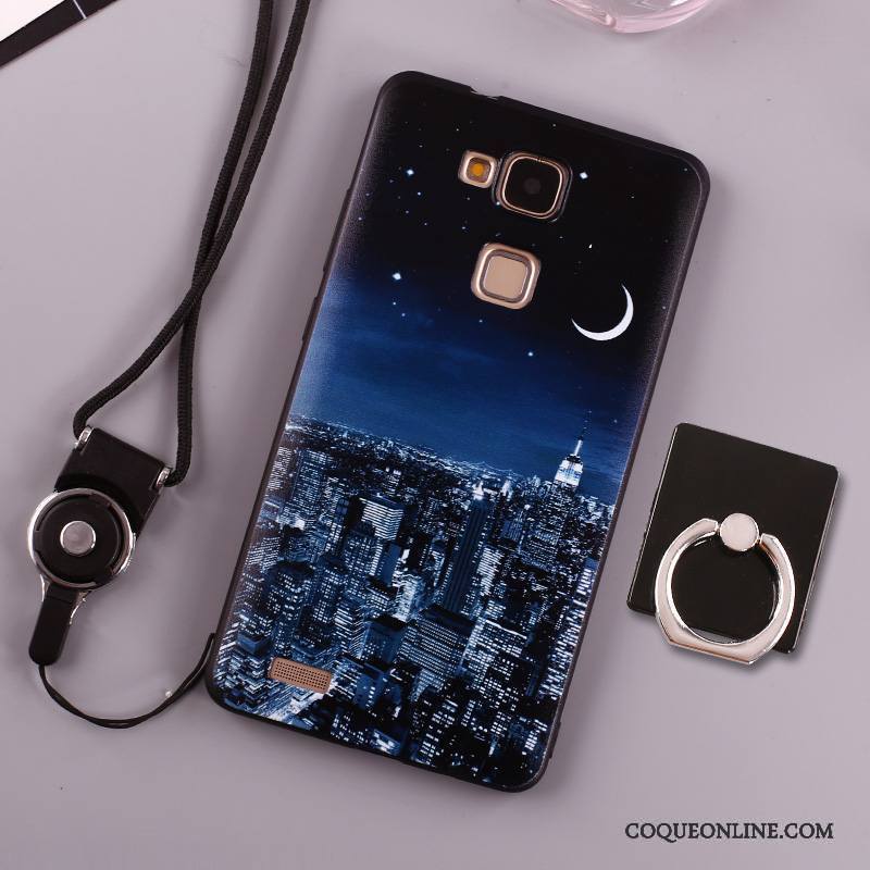 Huawei Ascend Mate 7 Silicone Étui Fluide Doux Vert Protection Coque De Téléphone Incassable
