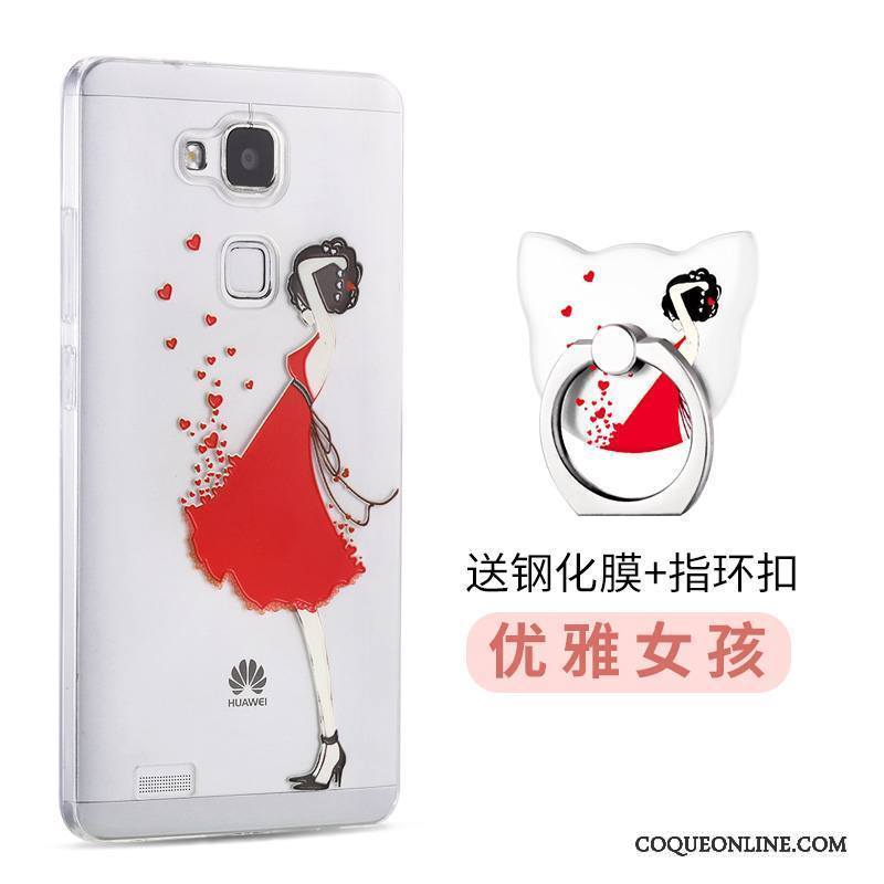 Huawei Ascend Mate 7 Téléphone Portable Incassable Difficile Très Mince Étui Silicone Coque De Téléphone