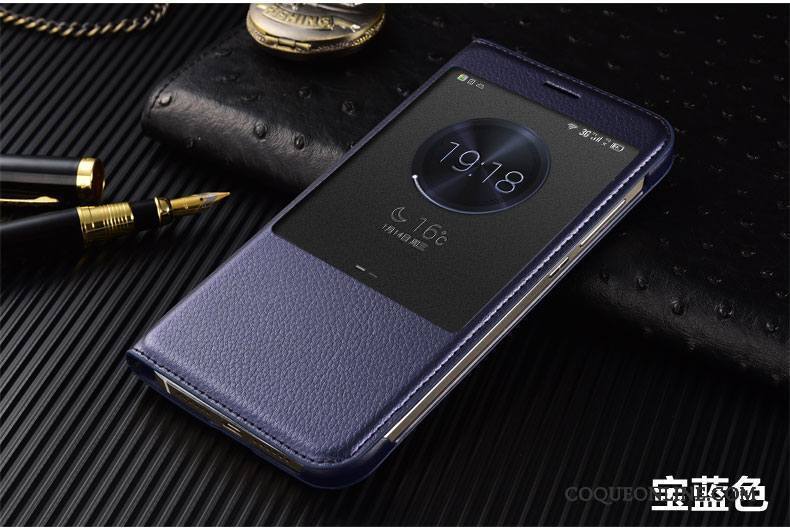 Huawei G7 Plus Coque De Téléphone Étui En Cuir Téléphone Portable Protection