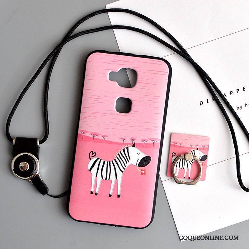 Huawei G7 Plus Coque Ornements Suspendus Dessin Animé Fluide Doux De Téléphone Téléphone Portable Étui