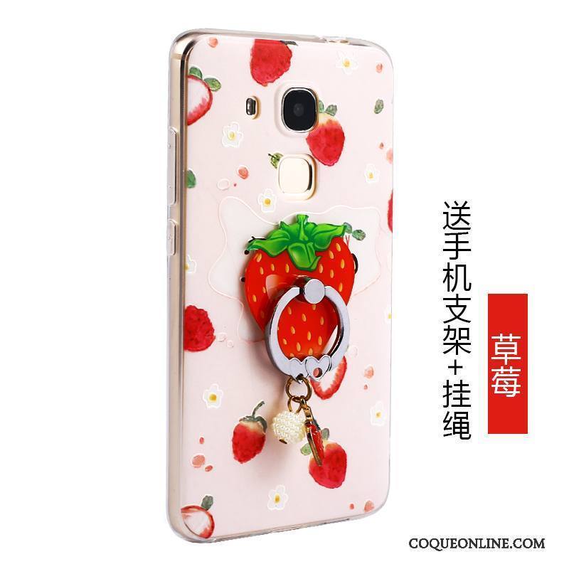 Huawei G7 Plus Jaune Tout Compris Protection Incassable Fruit Étui Coque De Téléphone