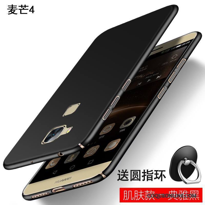 Huawei G7 Plus Rose Incassable Étui Silicone Coque De Téléphone Délavé En Daim Protection