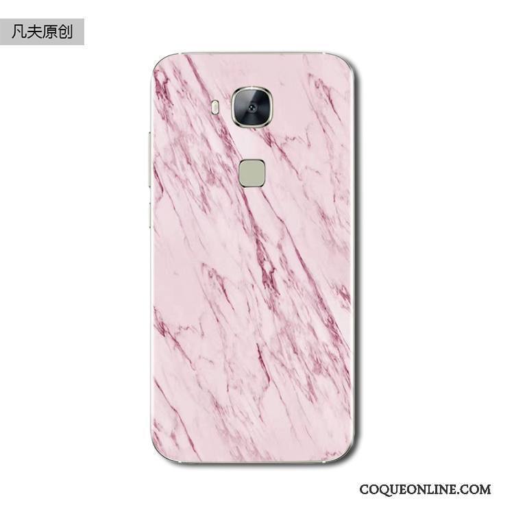 Huawei G7 Plus Silicone Rose Fluide Doux Étui Noir Coque De Téléphone Modèle Fleurie