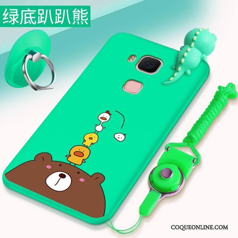 Huawei G7 Plus Tendance Charmant Coque De Téléphone Vert Nouveau Silicone Étui