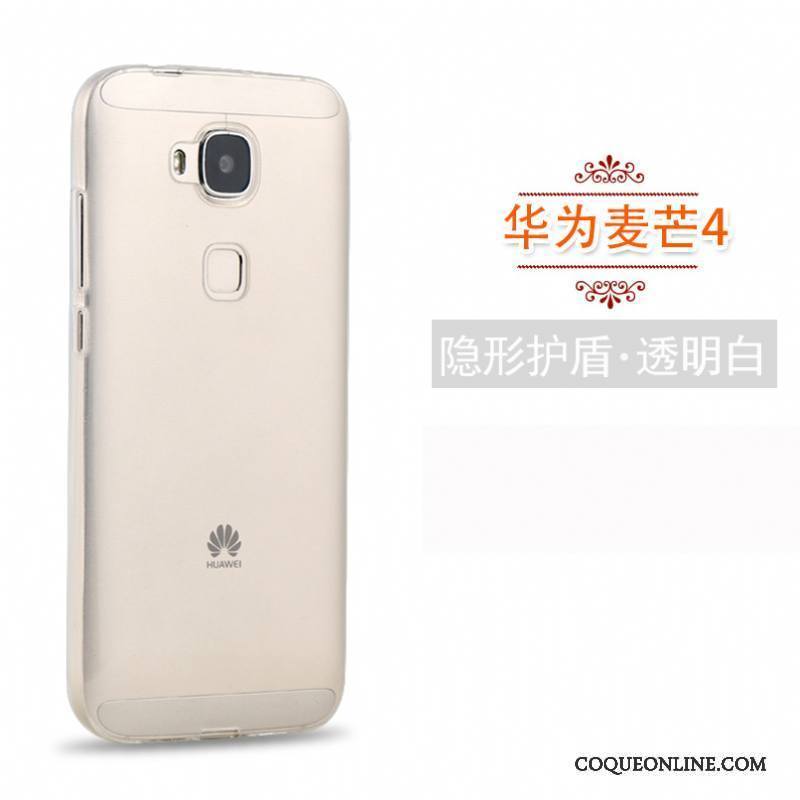 Huawei G7 Plus Étui Coque De Téléphone Silicone Fluide Doux Haute Rose Légère