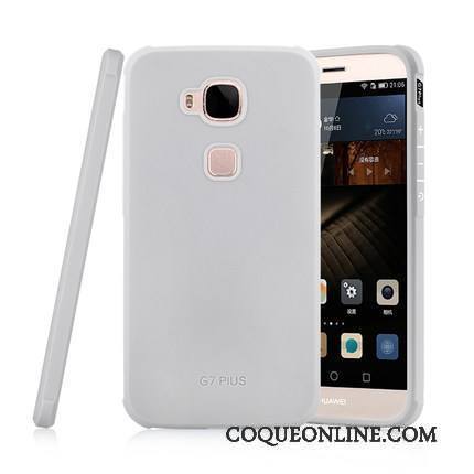 Huawei G7 Plus Étui Coque De Téléphone Silicone Protection Délavé En Daim Fluide Doux Incassable