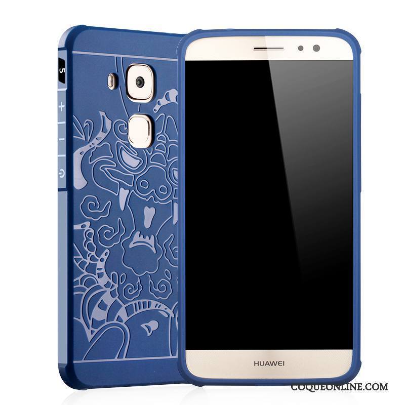 Huawei G7 Plus Étui Coque De Téléphone Téléphone Portable Gris Silicone Incassable Protection
