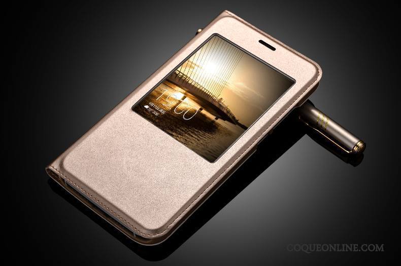 Huawei G7 Plus Étui En Cuir Housse Protection Membrane Coque De Téléphone Dormance Tempérer