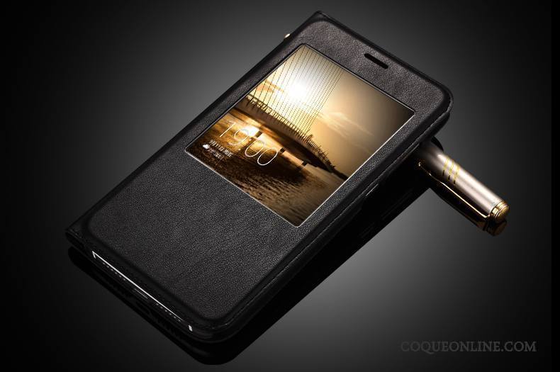 Huawei G7 Plus Étui En Cuir Housse Protection Membrane Coque De Téléphone Dormance Tempérer