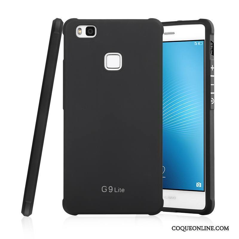 Huawei G9 Lite Bleu Fluide Doux Coque De Téléphone Incassable Téléphone Portable Silicone Étui