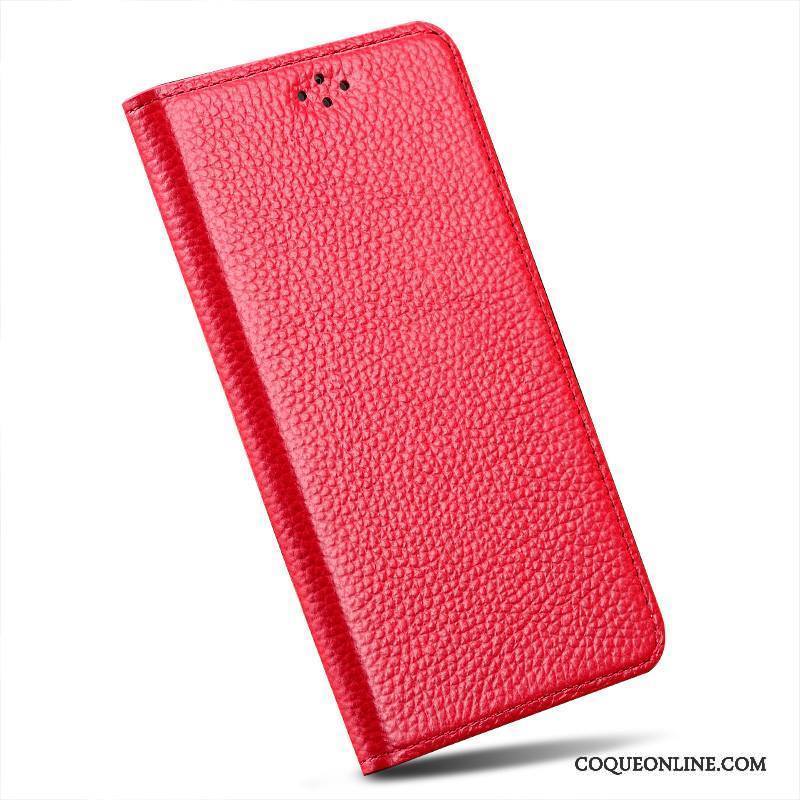 Huawei G9 Lite Clamshell Protection Étui Coque Incassable Étui En Cuir Bleu