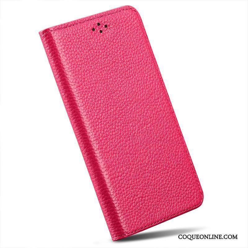 Huawei G9 Lite Clamshell Protection Étui Coque Incassable Étui En Cuir Bleu