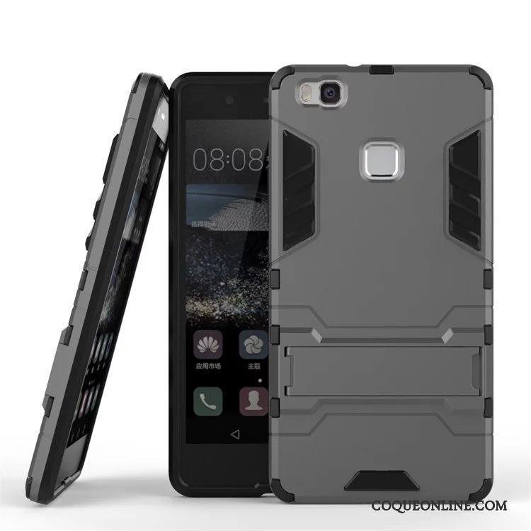 Huawei G9 Lite Coque De Téléphone Tout Compris Étui Jeunesse Dessin Animé Gris Protection