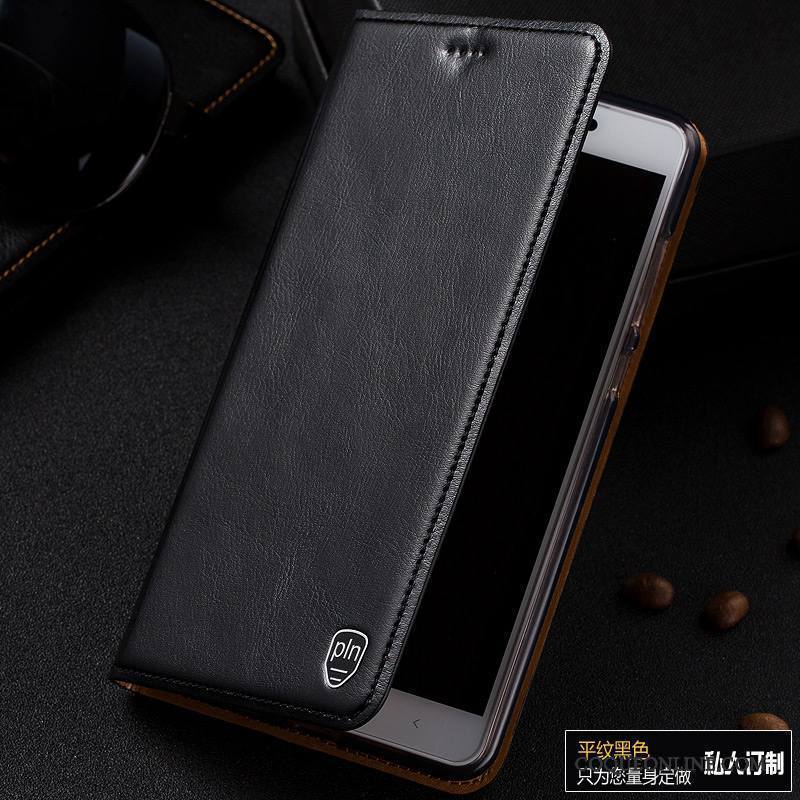 Huawei G9 Lite Cuir Véritable Étui En Cuir Housse Téléphone Portable Coque De Téléphone Protection Modèle Fleurie