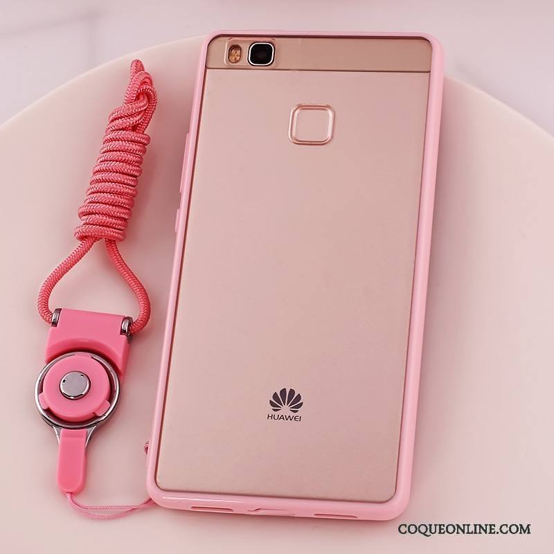 Huawei G9 Lite Protection Silicone Coque De Téléphone Rose Étui Jeunesse Fluide Doux