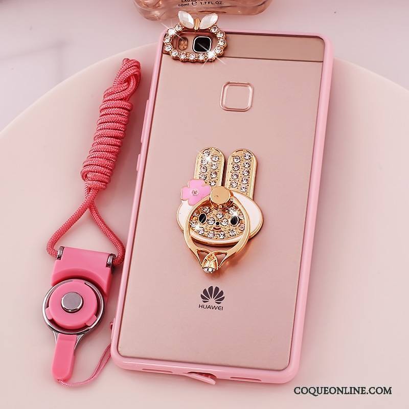 Huawei G9 Lite Protection Silicone Coque De Téléphone Rose Étui Jeunesse Fluide Doux