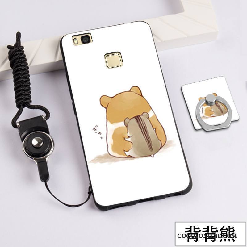 Huawei G9 Lite Téléphone Portable Coque De Téléphone Étui Dessin Animé Protection Silicone Rose