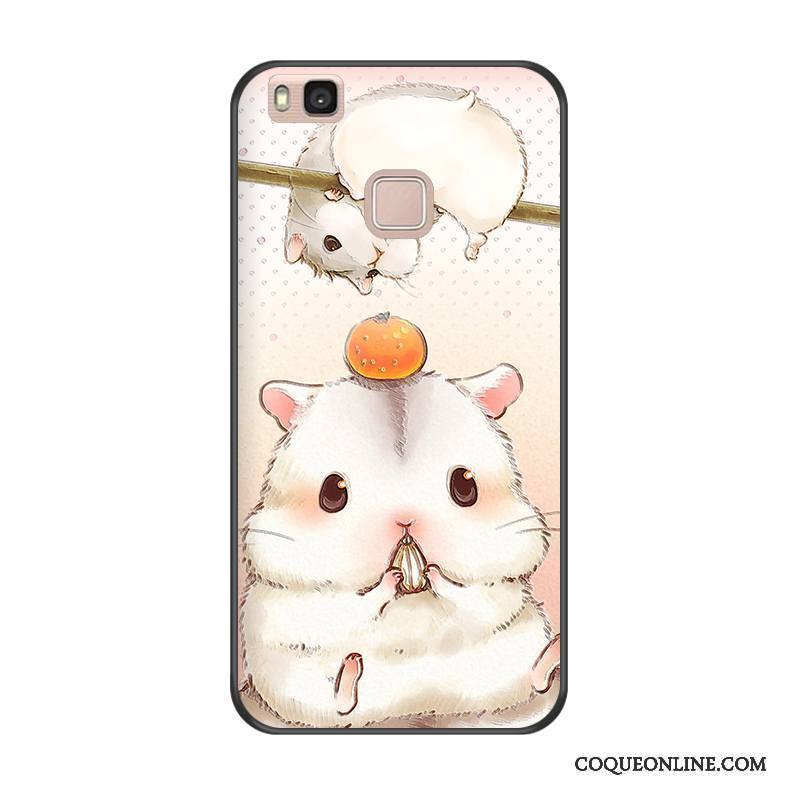 Huawei G9 Lite Étui Jeunesse Coque Silicone Blanc De Téléphone Dessin Animé