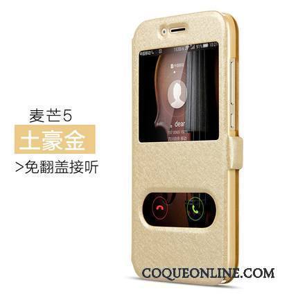 Huawei G9 Plus Coque De Téléphone Blanc Étui En Cuir Protection Clamshell Incassable