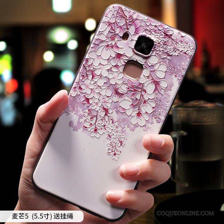 Huawei G9 Plus Coque De Téléphone Incassable Étui Ornements Suspendus Tout Compris Silicone Style Chinois