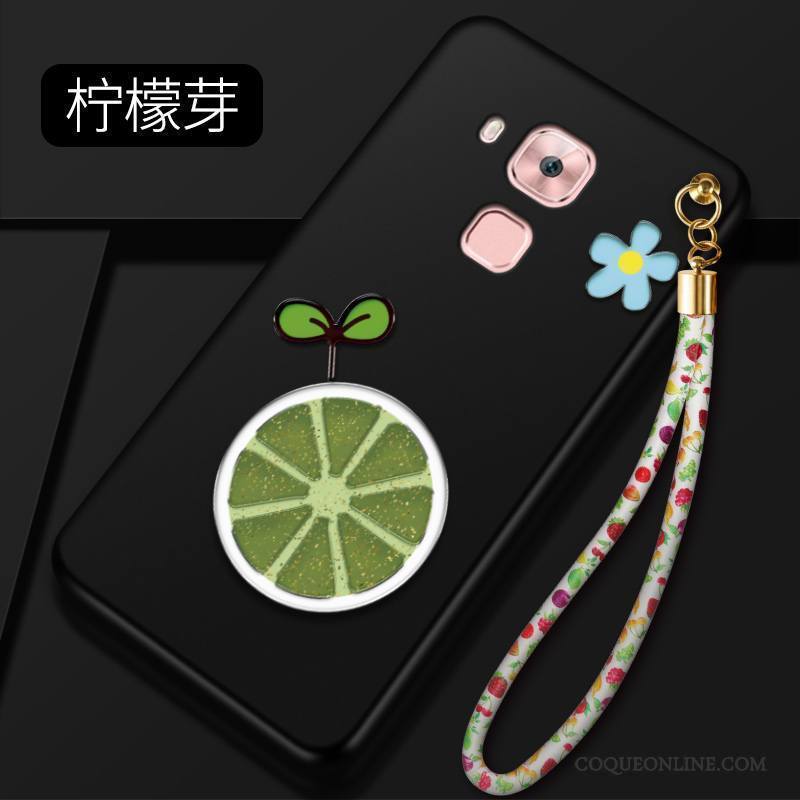 Huawei G9 Plus Coque De Téléphone Ornements Suspendus Protection Tendance Silicone Délavé En Daim Étui